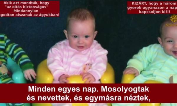Hármas ikrek, akik ugyanazon a napon lettek autisták