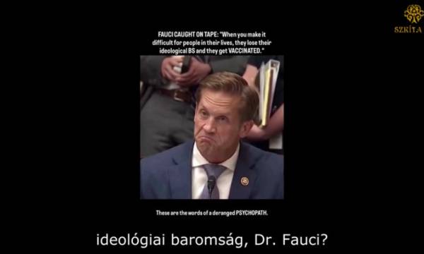 Fauci meghallgatásán lejátszott hangfelvétel