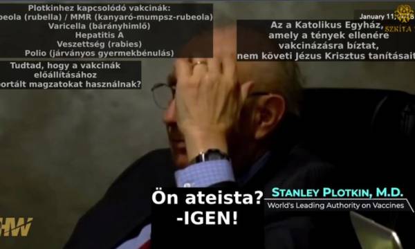 Abortált magzati szöveteket tett az oltásokba, ezért 
